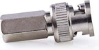 Nedis BNC-Kabelbeschermer - Recht - Male - Vernikkeld - 50 Ohm - Krimp - Diameter kabelinvoer: 7.0 mm - Staal - Zilver - 25 Stuks - Polybag - afbeelding 10