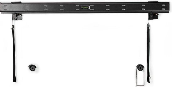 Nedis Vaste TV-Muurbeugel - 43 - 90 " - Maximaal schermgewicht: 50 kg - Minimale muurafstand: 14.5 mm - Staal - Zwart - afbeelding 6