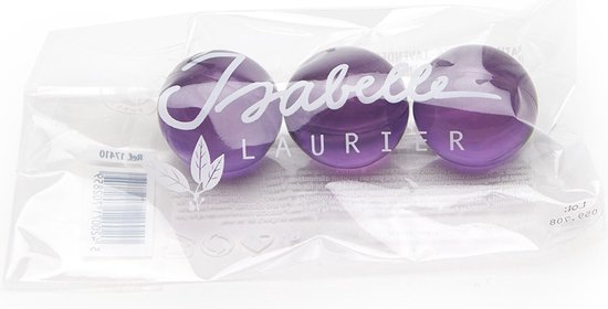 Isabelle Laurier badparels Passion Fruit & Lavender 3x3,5g - 36 cellofaan zakjes (18+18) - afbeelding 3