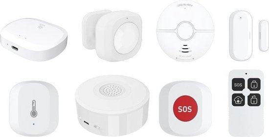 WOOX R7073 - Professionele Zigbee Beveiligingskit - Compatibel met WiFi - Spraakbesturing - afbeelding 1