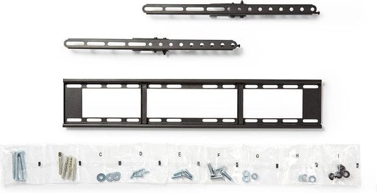 Nedis Kantelbare TV Muurbeugel - 37 t/m 70 Inch - Max 35 Kg - Zwart - afbeelding 4