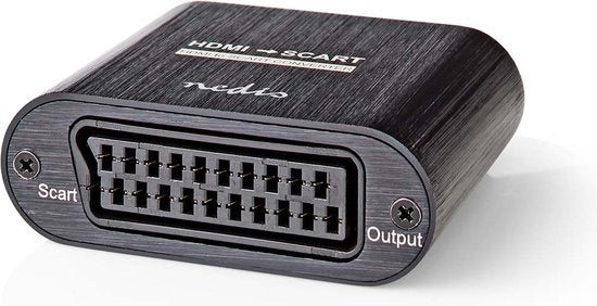 Nedis HDMI-Converter - HDMI Input - Scart Female - 1-weg - 480i - 18 Gbps - Metaal - Antraciet - afbeelding 8