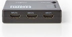 Nedis HDMI-Switch - 3 poort(en) - 3x HDMI Input - 1x HDMI Output - 1080p - 3.4 Gbps - ABS - Zwart - afbeelding 16