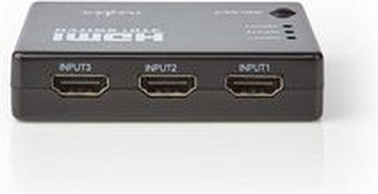 Nedis HDMI-Switch - 3 poort(en) - 3x HDMI Input - 1x HDMI Output - 1080p - 3.4 Gbps - ABS - Zwart - afbeelding 16