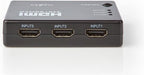 Nedis HDMI-Switch - 3 poort(en) - 3x HDMI Input - 1x HDMI Output - 1080p - 3.4 Gbps - ABS - Zwart - afbeelding 3