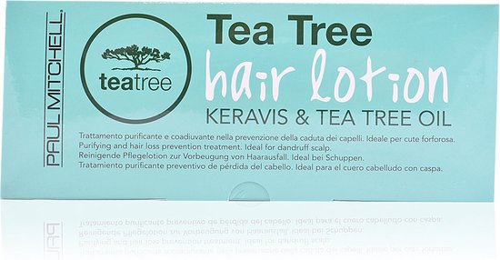 Paul Mitchell Ampullen Tea Tree Hair Lotion Keravis Tea Tree Oil 12x6ml - afbeelding 1