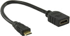 Nedis High Speed ​​HDMI-Kabel met Ethernet - HDMI Mini-Connector - HDMI Output - 4K@30Hz - 10.2 Gbps - 0.20 m - Rond - PVC - Zwart - Envelop - afbeelding 13