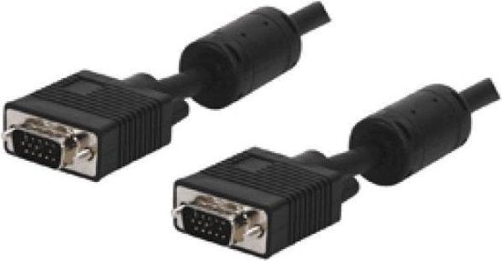 VGA-kabel | VGA male  -  VGA male | m | Zwart - afbeelding 6