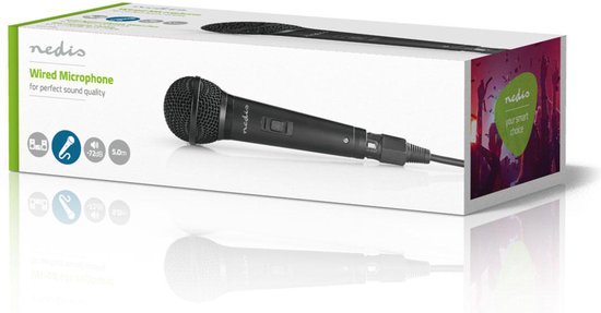 Nedis bedrade microfoon - XLR - 6,35mm Jack - metaal / - 5 meter - afbeelding 14
