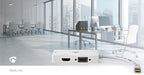 Nedis DisplayPort-Adapter - Mini-DisplayPort Male - DVI-D 24+1-Pins Female / HDMI Output / VGA Female 15p - 4K@60Hz - Vernikkeld - Schakelbaar - 0.20 m - Rond - ABS - ABS - Wit - Polybag - afbeelding 9