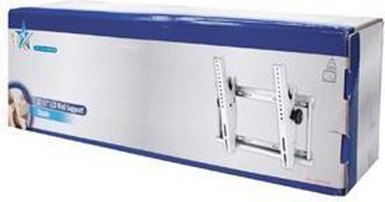 HQ Kantelbare LCD Muurbeugel - Zilver - afbeelding 7