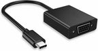Nedis USB-C Adapter - USB 3.2 Gen 1 - USB-C Male - VGA Female 15p - 1920x1200 - 5 Gbps - 0.20 m - Rond - Vernikkeld - PVC - Zwart - Polybag - afbeelding 4