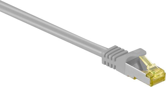 Nedis CAT7 Netwerkkabel - S/FTP - RJ45 Male - RJ45 Male - 1.00 m - Snagless - Rond - LSZH - Grijs - Envelop - afbeelding 6