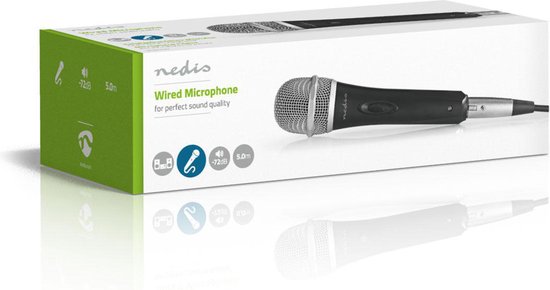 Nedis bedrade microfoon - XLR - 6,35mm Jack - metaal / - 5 meter - afbeelding 6