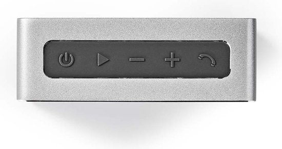 Bluetooth-Speaker - Maximale batterijduur: 4 uur - Handheld Ontwerp - 15 W - Stereo - Ingebouwde microfoon - Grijs - afbeelding 4