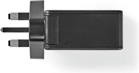 Nedis Oplader - 48 W - Snellaad functie - 2x 3.0 A - Outputs: 2 - USB-A / USB-C™ - Geen Kabel Inbegrepen - Automatische Voltage Selectie - afbeelding 7