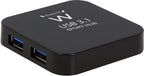 EWENT - Ewent EW1134 USB HUB USB 3.1 4x (up to 5 Gbps) incl power adapter - EW1134 - afbeelding 6