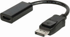 Nedis DisplayPort-Kabel - DisplayPort Male - HDMI Output - 4K@30Hz - Vernikkeld - 0.20 m - Rond - PVC - Zwart - Doos - afbeelding 7