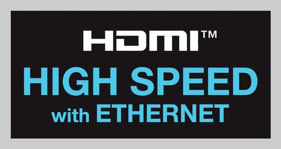 Nedis High Speed ​​HDMI-Kabel met Ethernet - HDMI Connector - HDMI Connector - 4K@60Hz - ARC - 18 Gbps - 0.50 m - Rond - Katoen - Grijs / Gun Metal Grijs - Cover Window Box - afbeelding 5