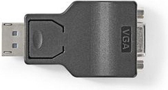 Nedis DisplayPort-Adapter - DisplayPort Male - VGA Female 15p - 1080p - Vernikkeld - Recht - Rond - ABS - ABS - Zwart - Doos - afbeelding 14