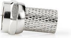 F-connector | Mannelijk | Voor 6,8mm-coaxkabels | 25 stuks | Metaal - afbeelding 46