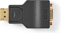 Nedis DisplayPort-Adapter - DisplayPort Male - VGA Female 15p - 1080p - Verguld - Recht - Rond - ABS - Antraciet - Doos - afbeelding 1