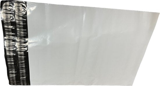 100x Verzendzakken 650 x 750 mm met retourstrip - Ideaal voor het verzenden van kleding, accessoires en documenten - afbeelding 4