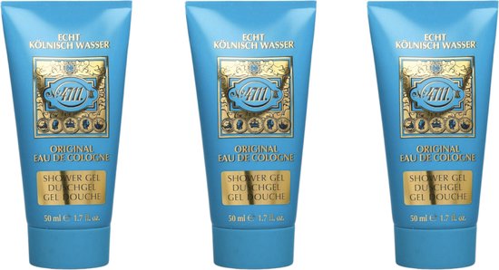 No. 4711 Original Eau De Cologne Shower Gel 50ml x 3 - afbeelding 1