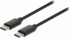 Nedis USB-Kabel - USB 2.0 - USB-C Male - USB-C Male - 60 W - 480 Mbps - Vernikkeld - 1.00 m - Rond - PVC - Zwart - Doos - afbeelding 7