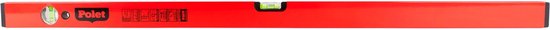 Polet Waterpas Aluminium 2 libellen 100cm - afbeelding 1