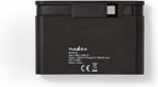 Nedis USB Multi-Port Adapter - USB 3.2 Gen 1 - USB-C Male - 4x USB-A - Rond - Vernikkeld - Zwart - Window Box met Euro Lock - afbeelding 6