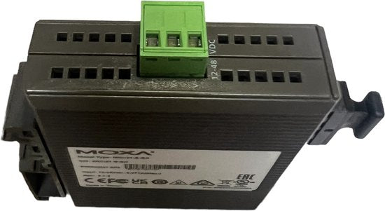 Moxa IMC-21-S-SC, 100 Mbit/s, 10/100Base-T(X), 100Base-FX, Bedraad, 40000 m, 1310 nm, -36 dBmW - afbeelding 2
