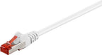 CAT6 Netwerkkabel - RJ45 Male - RJ45 Male - S/FTP - 1.50 m - Rond - LSZH - Wit - Envelop - afbeelding 11