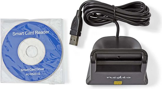 Nedis Kaartlezer - Smart Card (ID) - USB 2.0 - afbeelding 4