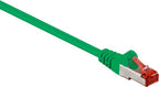 CAT6 Netwerkkabel - RJ45 Male - RJ45 Male - S/FTP - 10.0 m - Rond - LSZH - Groen - Polybag - afbeelding 5