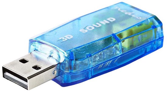 Nedis Geluidskaart - 5.1 - USB 2.0 - Microfoonaansluiting: 1x 3.5 mm - Headset-aansluiting: 3.5 mm Male - afbeelding 11