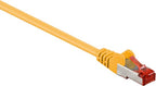 CAT6 Netwerkkabel - RJ45 Male - RJ45 Male - S/FTP - 30.0 m - Rond - LSZH - Geel - Polybag - afbeelding 8