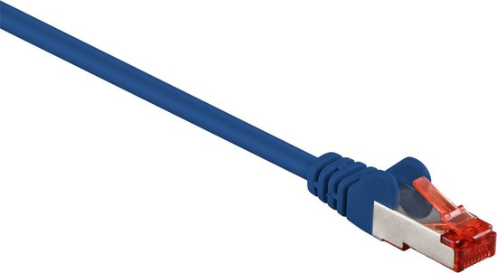 Nedis CAT6 Netwerkkabel - RJ45 Male - RJ45 Male - S/FTP - 20.0 m - Rond - LSZH - Blauw - Polybag - afbeelding 7
