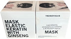 2 x Mask Trendy Hair Elastic Keratin with Ginseng a 500 ml SALE !! - afbeelding 2