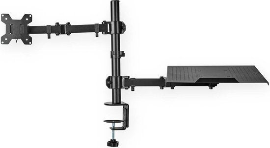 Nedis Monitorbeugel voor Bureaus - Notebook - 1 Scherm - 15 - 32 " - 75x75 / 100x100 - Interactief - afbeelding 1