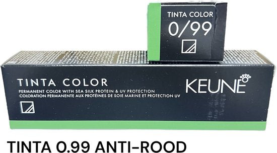 Keune Tinta 0.99 Anti-Rood (vert,groen) - afbeelding 1