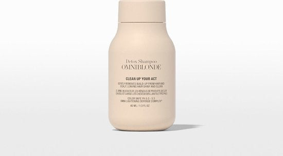 Omniblonde Clean Up Your Act Detox Shampoo 40 ml - afbeelding 2