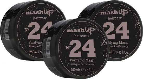 mashUp haircare N° 24 Purifying Mask 250ml - 3 stuks - afbeelding 1