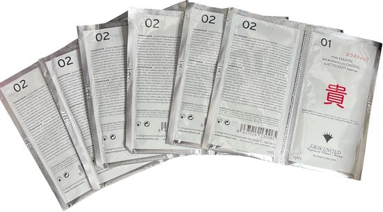 6 x Trendy Hair Elastic Keratin With Ginseng Keratine behandeling (2 x 15 ml) - afbeelding 3