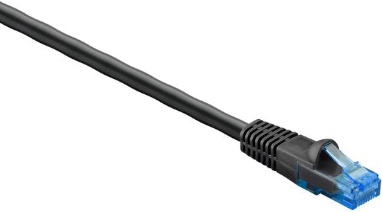 Goobay U/UTP CAT6 Gigabit outdoor netwerkkabel / zwart - 10 meter - afbeelding 14