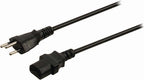 Nedis Stroomkabel - CH Type 12 - IEC-320-C13 - Recht - Recht - Vernikkeld - 5.00 m - Rond - PVC - Zwart - Envelop - afbeelding 8
