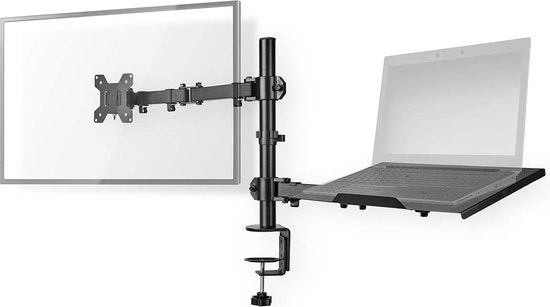 Nedis Monitorbeugel voor Bureaus - Notebook - 1 Scherm - 15 - 32 " - 75x75 / 100x100 - Interactief - afbeelding 8