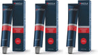 Indola Profession Permanent Caring Color Red & Fashion 60ml – 4.86 middel bruin chocolade rood - 3 tubes - afbeelding 1