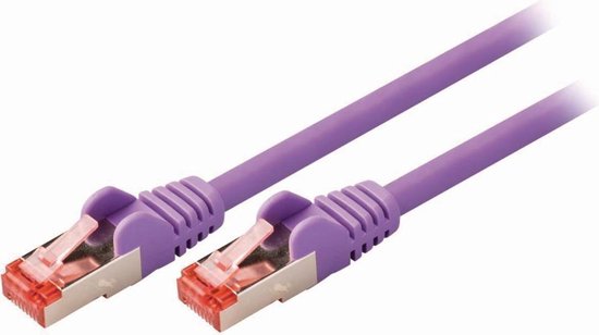 Nedis CAT6 Netwerkkabel - RJ45 Male - RJ45 Male - S/FTP - 20.0 m - Rond - LSZH - Violet - Polybag - afbeelding 5