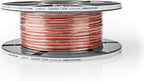 Nedis Speaker-Kabel - 2x mm² - Koper - m - Rond - PVC - Rol - afbeelding 2